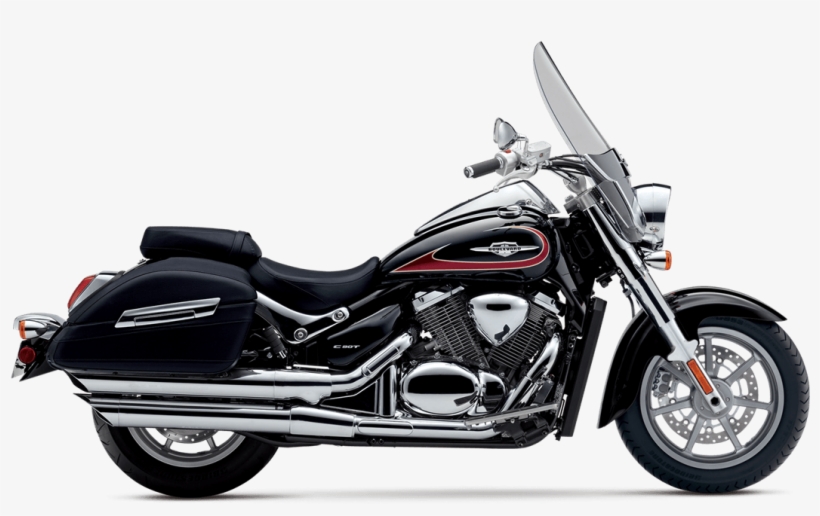 Couple Riding Motorcycle - 2013 Suzuki Boulevard C90t, transparent png