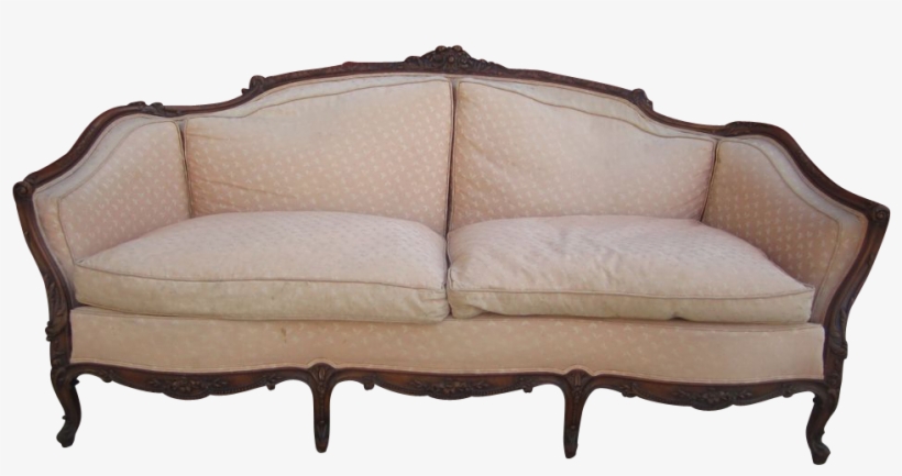 Svg Black And White Library American Antique Sofa You - 1910 Couch, transparent png