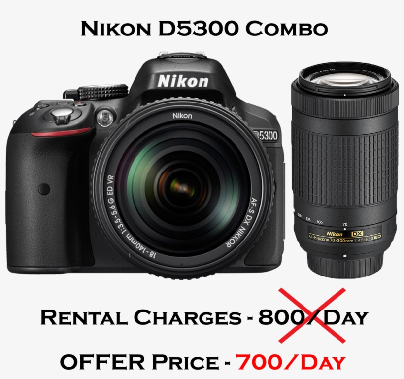 Nikon D5300, transparent png