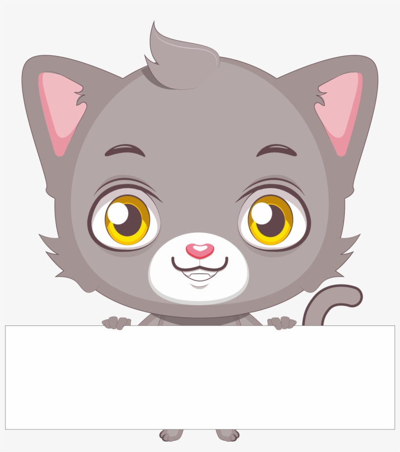 Svg Stock Cat Stock Illustration Transprent Png Free - Angry Cute Cartoon Cat, transparent png