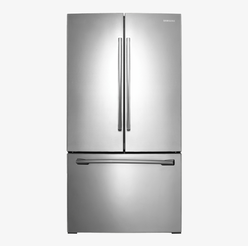 Image For Samsung - Samsung 25.5 Cu Ft French Door Refrigerator, transparent png