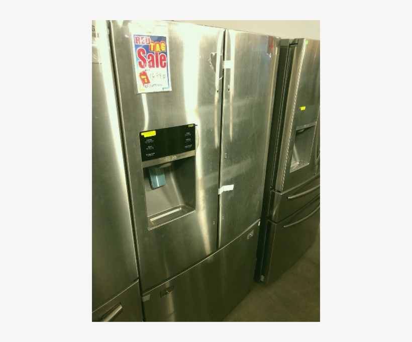 Used Samsung 36" Stainless French Door Refrigerator - Refrigerator, transparent png