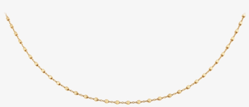 Chain Necklace Yellow Gold - Necklace, transparent png