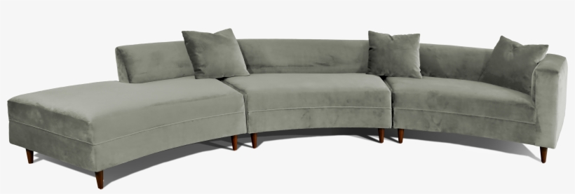 Lovely Mid Century Modern Sofa About Decenni Curva - Mid Century Modern Couch, transparent png