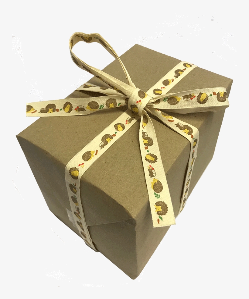Hedgehog Design Ribbon - Gift Wrapping, transparent png