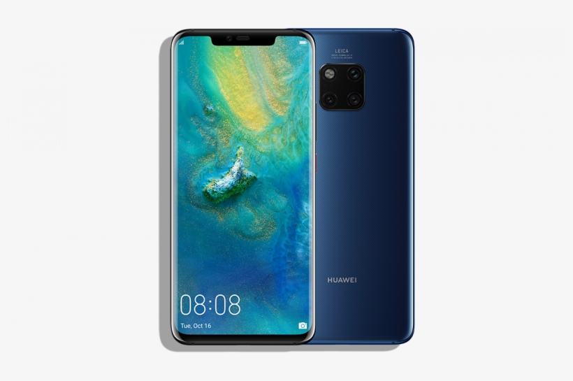 Dual Glass Body With An Aluminum Frame, Curved Corning - Huawei Mate 20 Pro Png, transparent png