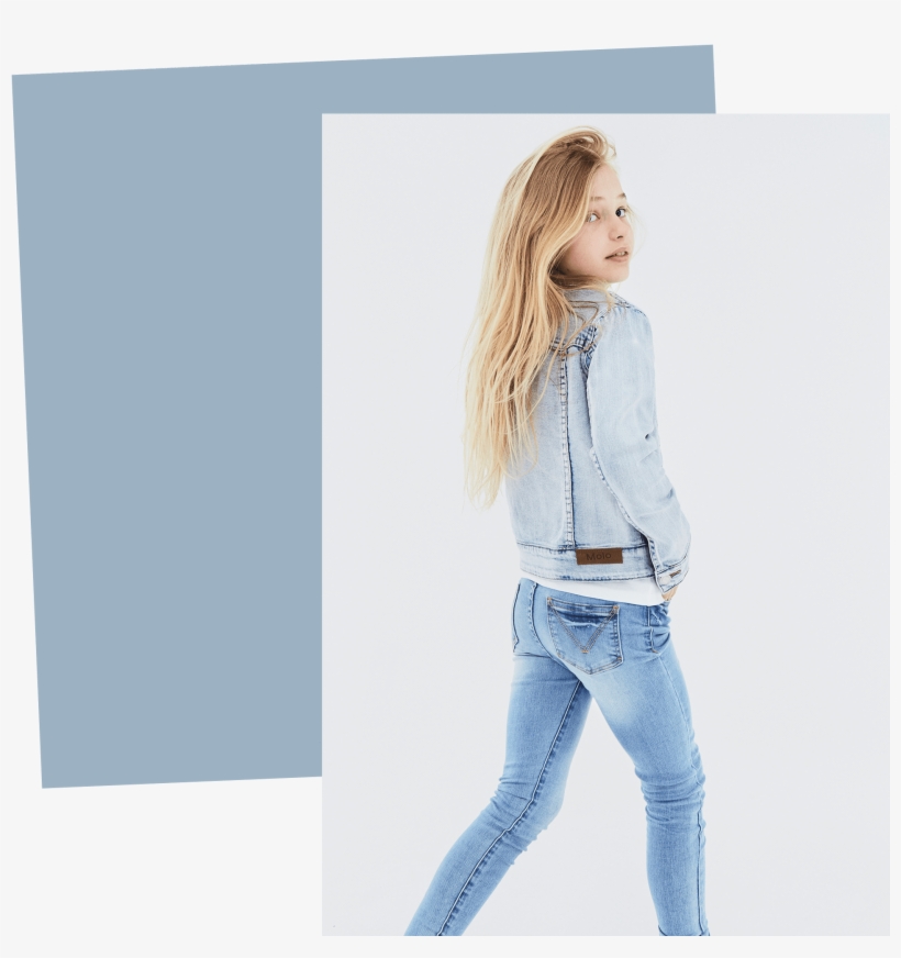 Extra Slim Fit - Girl, transparent png