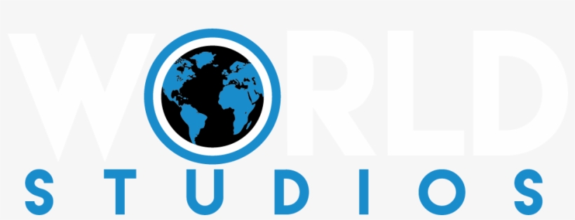 Cropped World Studios Logo For Website - World Map, transparent png