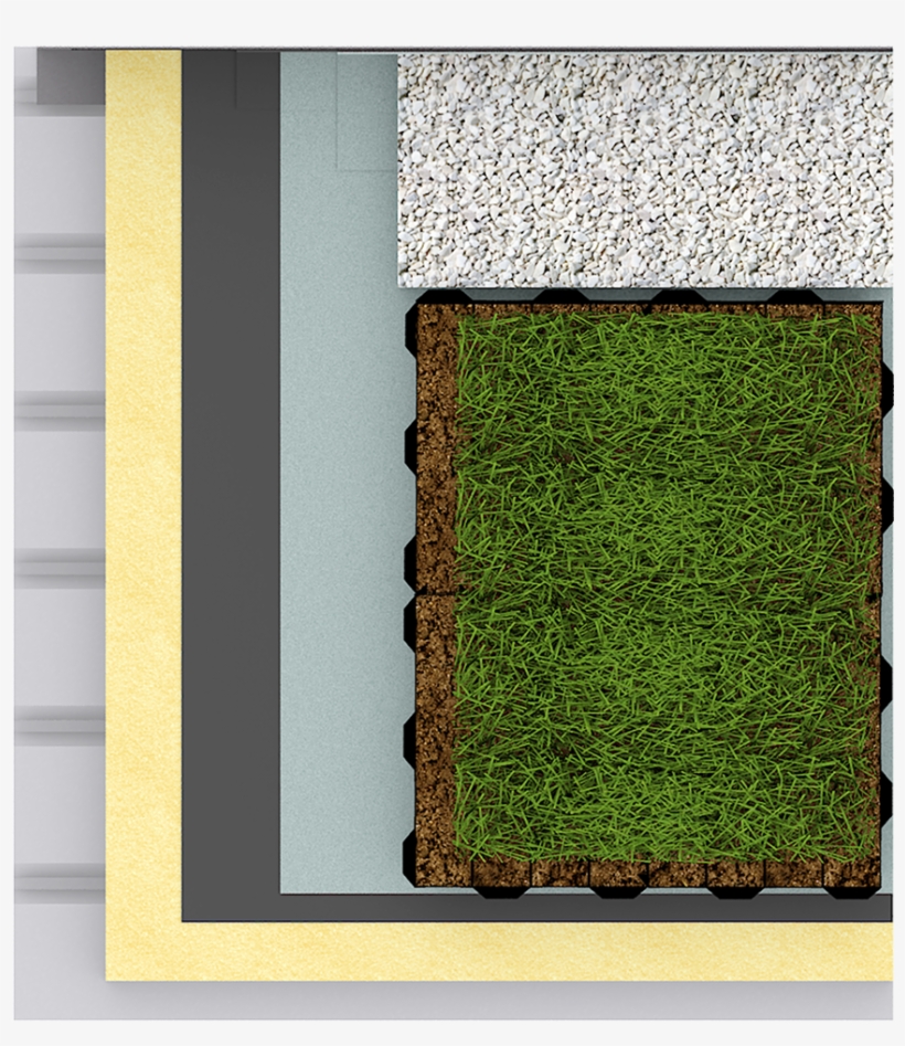 Green Roof Canopia Jardibac Insulation Multi Use Solid - House, transparent png
