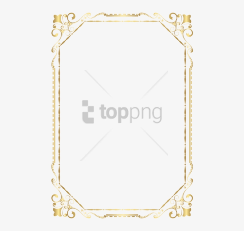 Free Png A4 Certificate Border Design Png Image With, transparent png