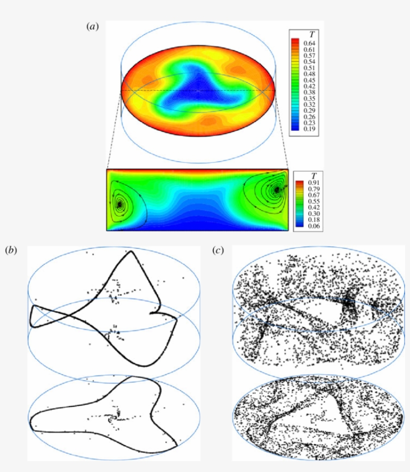 (a) Snapshot Of The Travelling Wave State (liquid Bridge - Diagram, transparent png