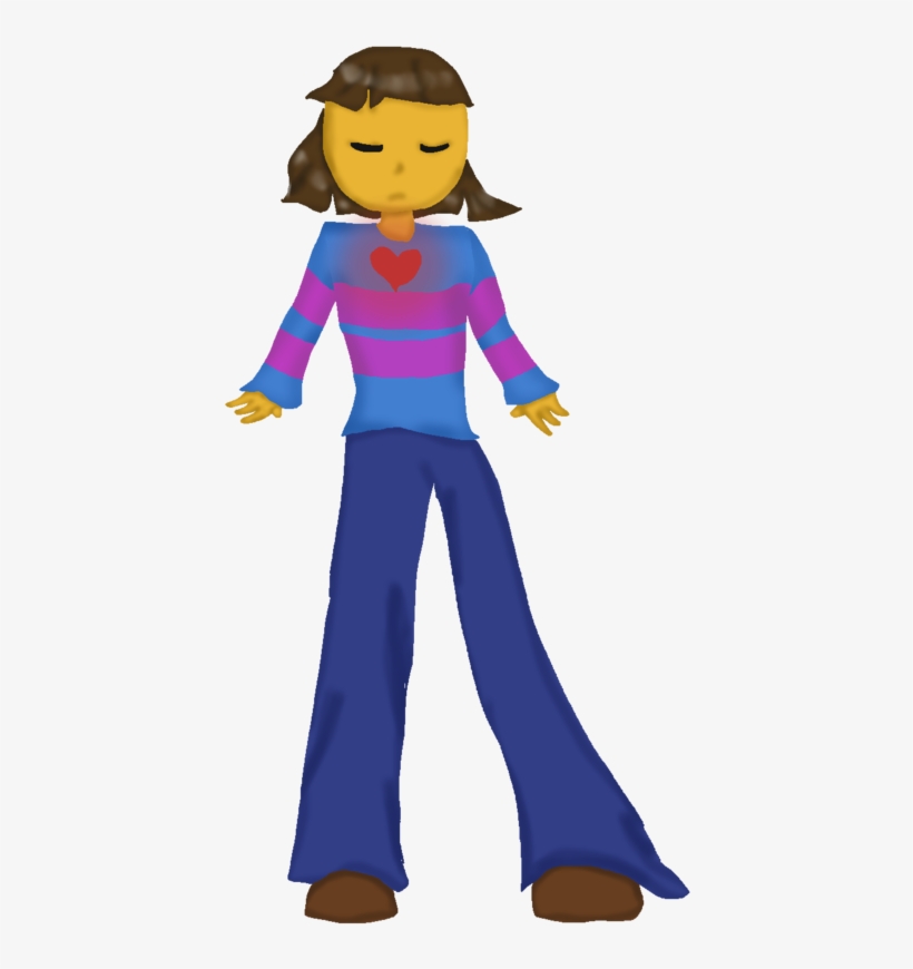 Undertale-frisk - Cartoon, transparent png