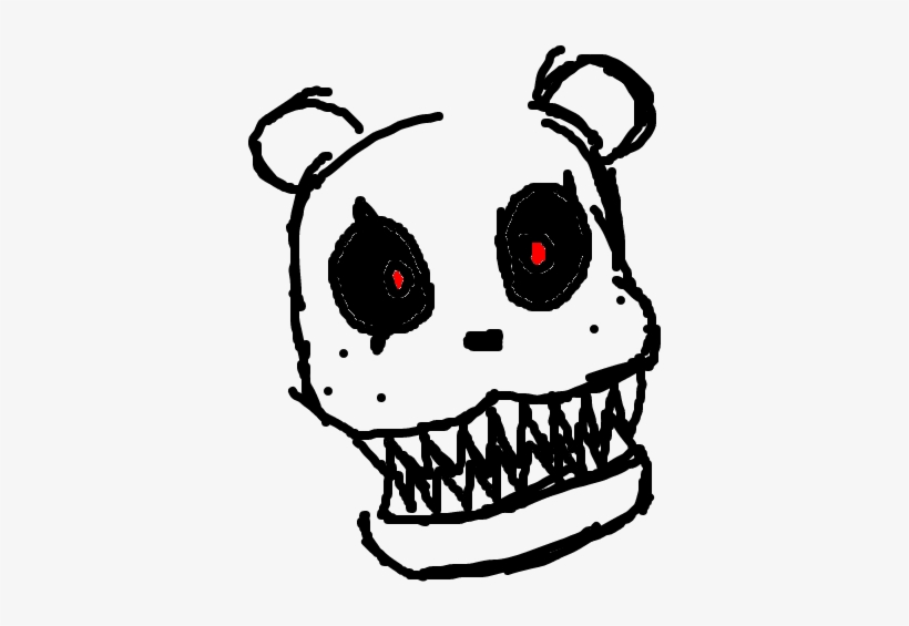 Nightmare Freddy - Sketch, transparent png