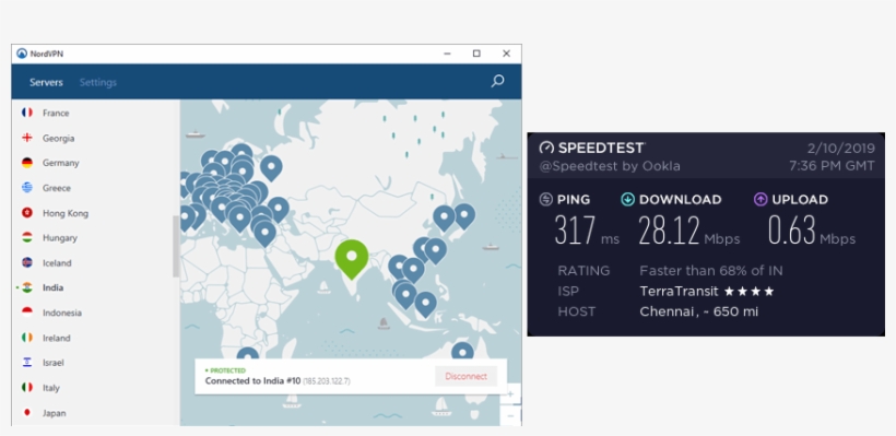 When I Switch On Vpn The Speed Decrease Dramatically, - Nordvpn, transparent png