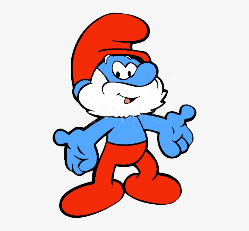 Free Png Download Papa Smurf Clipart Png Photo Png - Papa Smurf, transparent png