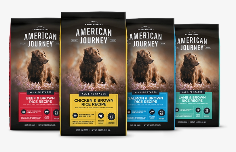 About American Journey Brown Rice Dog Food - American Pet Food, transparent png
