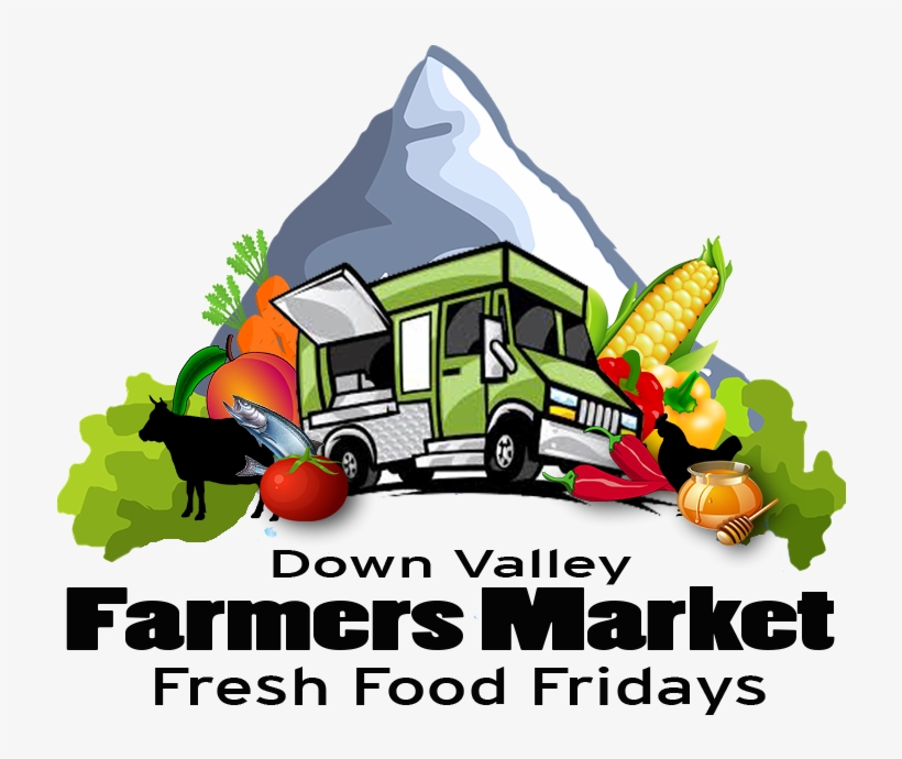 Down Valley Farmers Market Every Friday - Illustration, transparent png