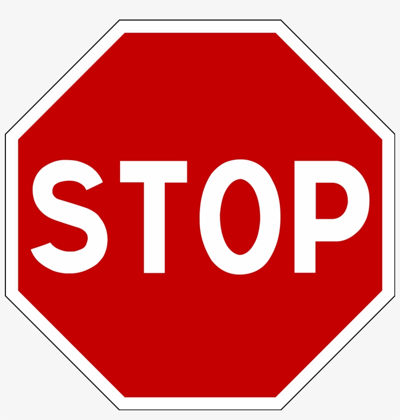 Stop F - Code De La Route Stop, transparent png