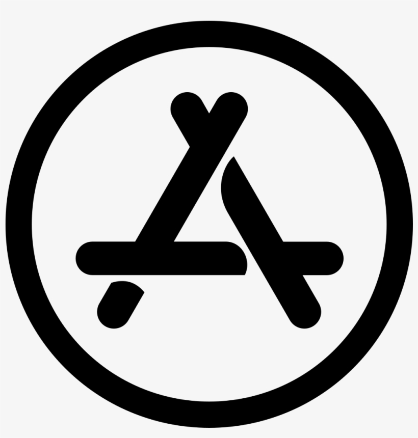 Font Awesome 5 Brands App-store - Svg App Store, transparent png