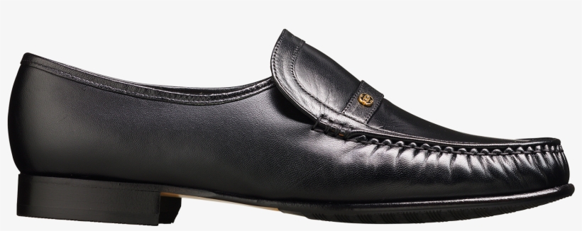 Jefferson - Black Kid - Slip-on Shoe, transparent png