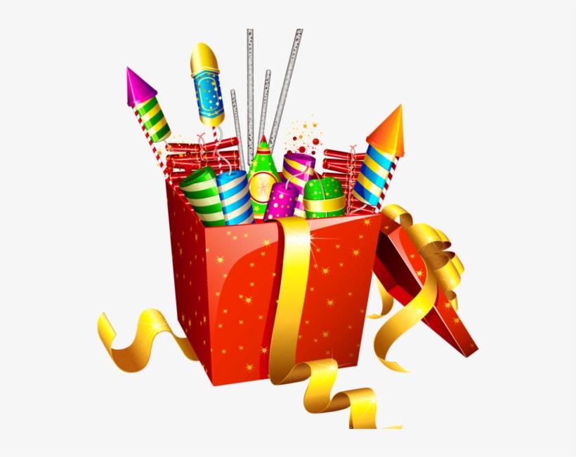 Gift Boxes - Diwali Crackers Images Png, transparent png