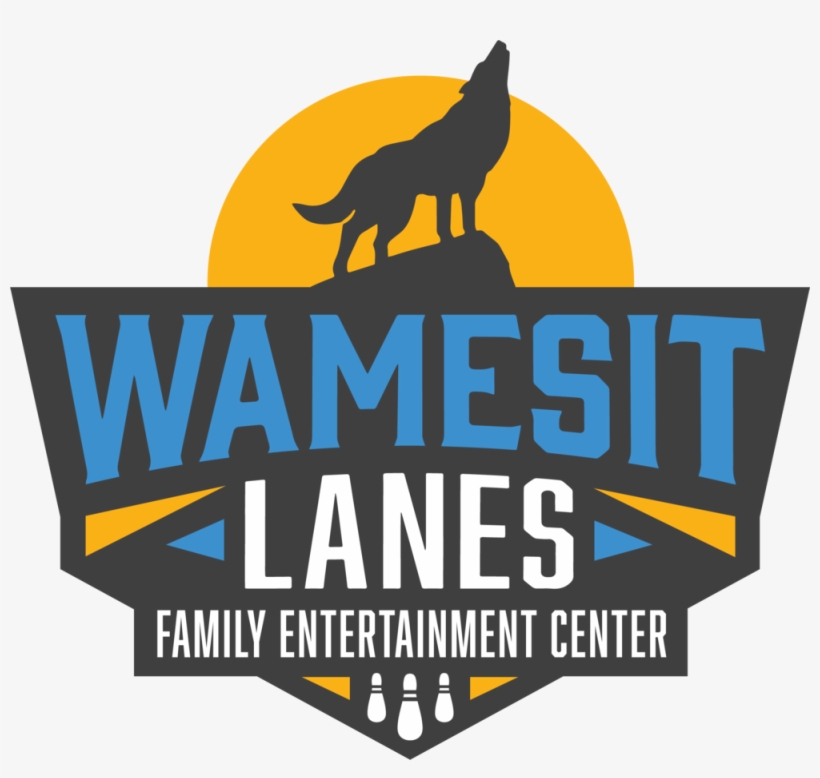 Wamesit Lanes Logo Primary Fam Rgb - Alpha Wolf, transparent png