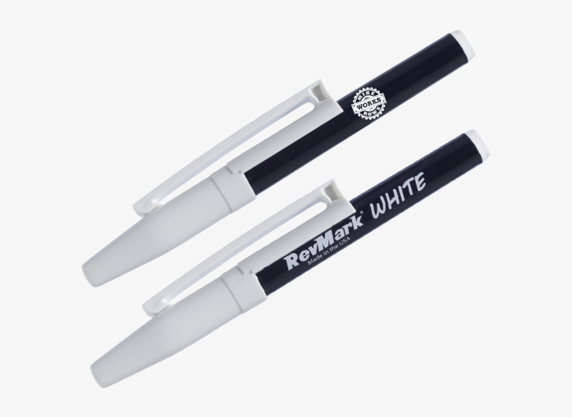 Revmark Marker - 2-pack - White - Steel, transparent png