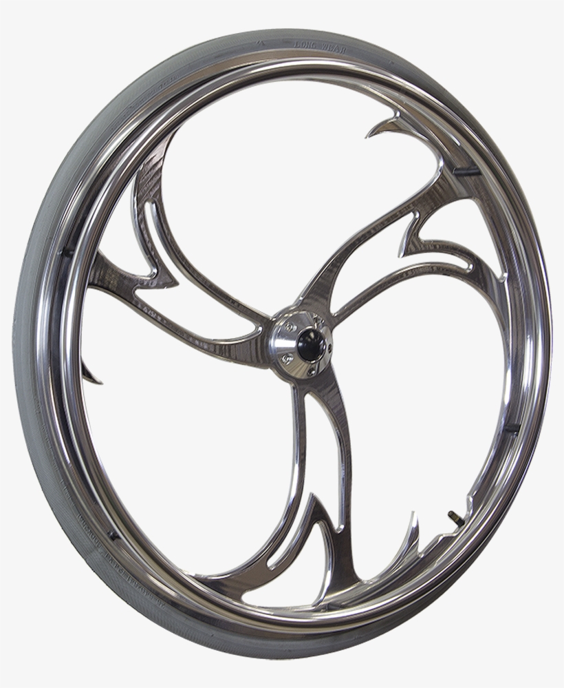 Cyclone 24"-25" Billet Custom Aluminum Wheelchair Wheels - Circle, transparent png
