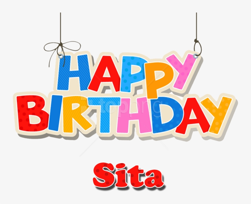 Free Png Download Sita Name Logo Png Png Images Background - Happy Birthday Aryan Cartoon, transparent png
