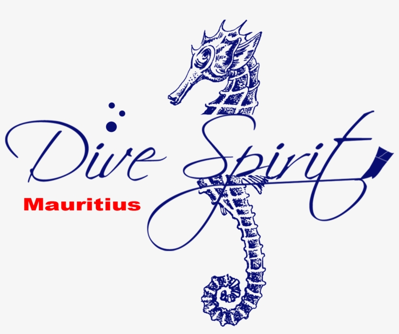 Dive Spirit Mauritius - Seahorse Outline, transparent png