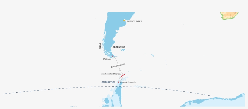 Enchanted By Polar Exploration - Map, transparent png