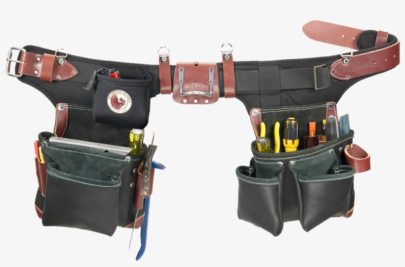 Occidental Leather B9588 Black Adjust To Fit Green - Occidental Tool Belt Black, transparent png