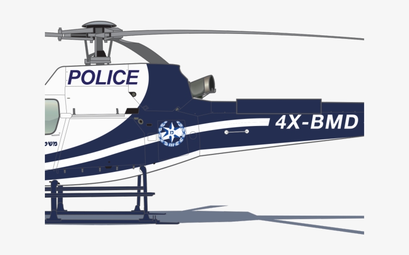 Helicopter Clipart Border - Airbus Helicopter Police, transparent png