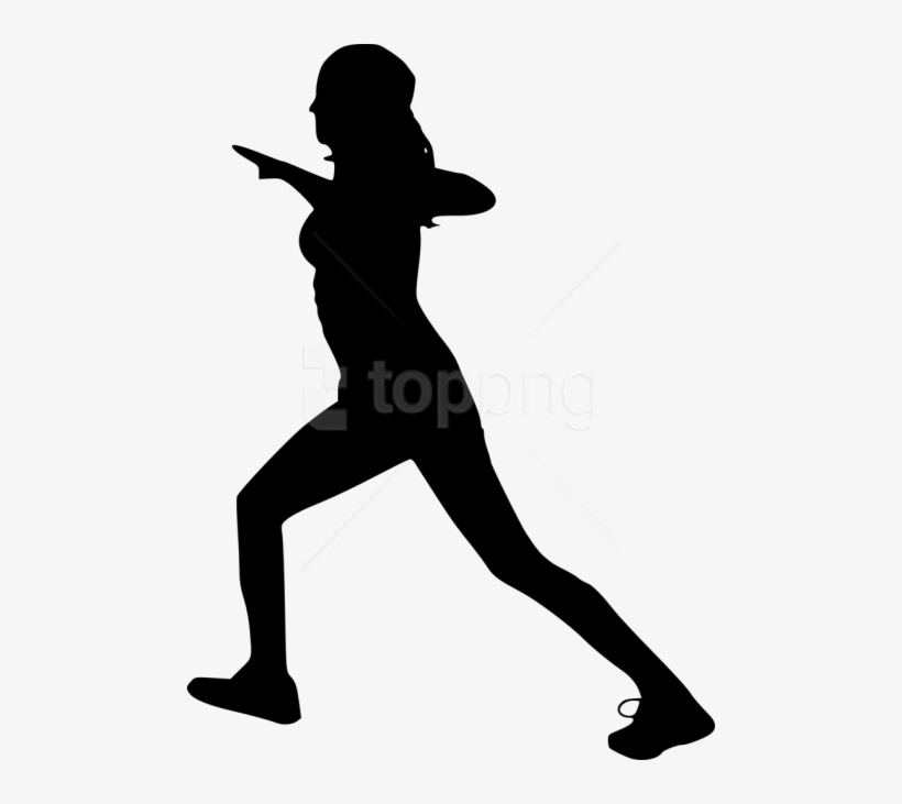 Free Png Fitness Silhouette Png Images Transparent - Vector Graphics, transparent png