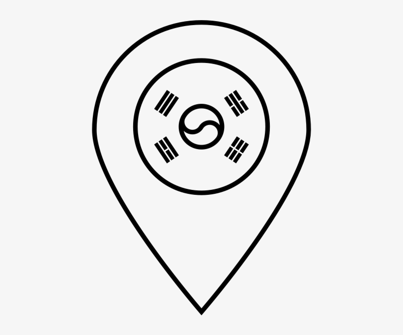 South Korea Flag Rubber Stamp - South Korea Flag, transparent png
