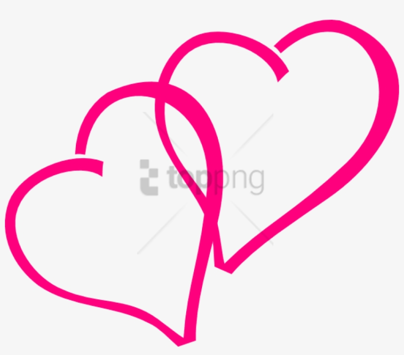 Free Png Download Pink Hearts Png Images Background - Pink Hearts Clip Art, transparent png