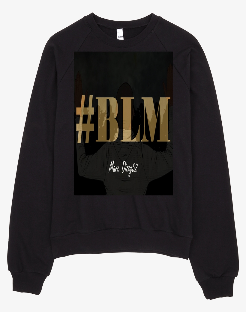 #blm Hands Up - Long-sleeved T-shirt, transparent png