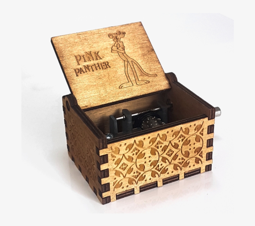 Pink Panther Music Box - Box, transparent png