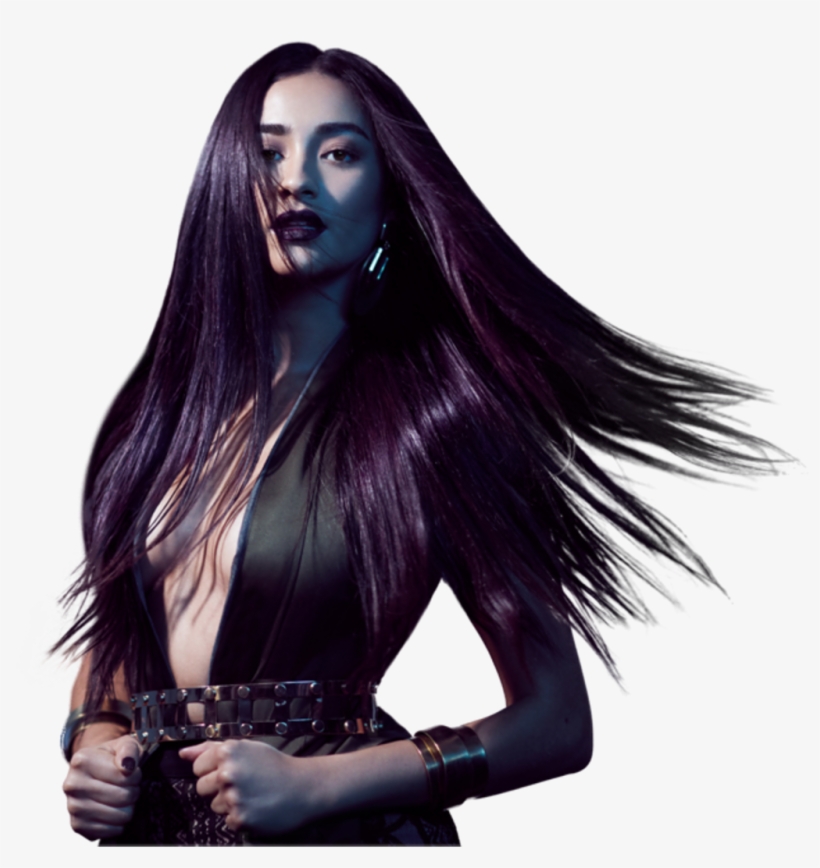 Shaymitchell Emilyfields Pll Prettylittleliars Freetoed - Shay Mitchell Purple Hair, transparent png