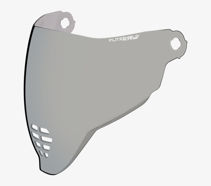 Icon Airflite Helmet Replacement Shield Rst Silver - Airflite Battlescar 2 Black, transparent png