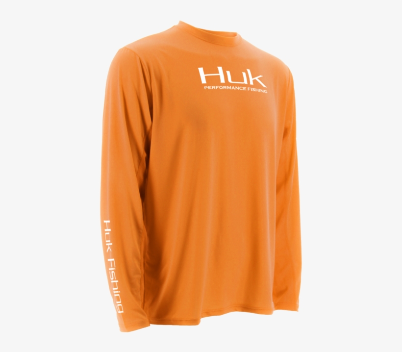 Huk Icon L/s - Long-sleeved T-shirt, transparent png