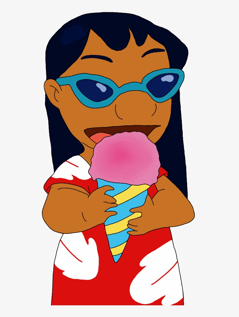 Lilo Sticker - Cartoon, transparent png