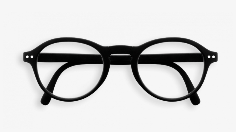 Stylish Foldable Reading Glasses Black - Izipizi C Reding, transparent png