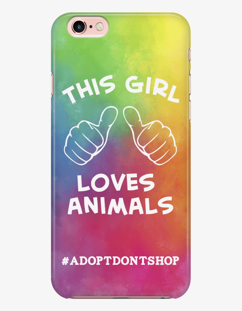 Iphone 7/7s For The Love Of Animals Phone Case With - Mobile Phone Case, transparent png