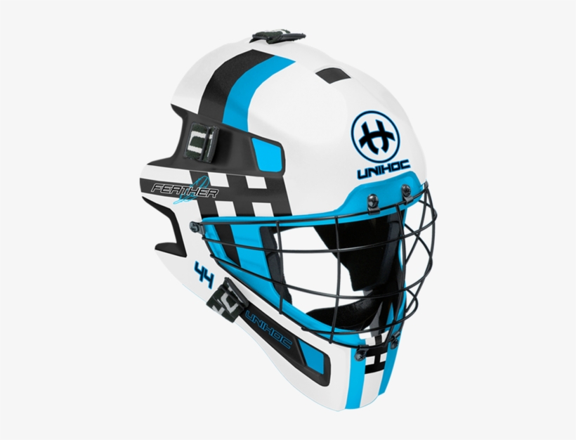 Unihoc Feather 44 Goalie Mask - Unihoc Summit 44, transparent png
