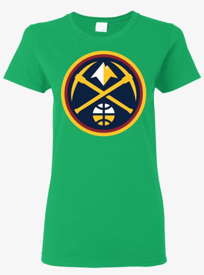 Denver Nuggets Ladies' T-shirt - Denver Nuggets, transparent png