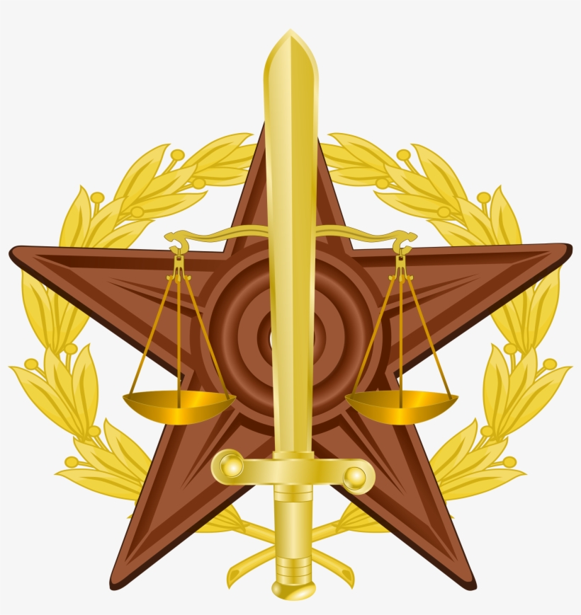 Barnstar Law Gold - Illustration, transparent png