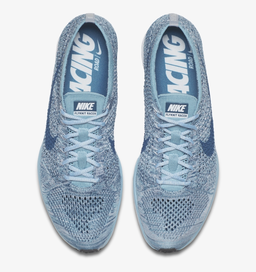 Nike Flyknit Racer Mica Blue Color - 500 Nike Flyknit Racer 526628, transparent png