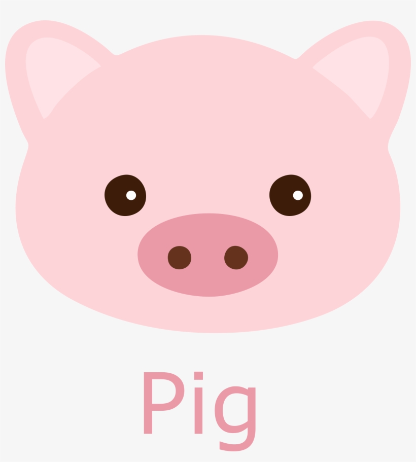 Pig Face Cartoon Image - Domestic Pig, transparent png