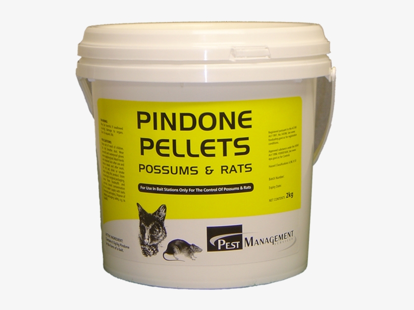 Pest Management Pindone Possum & Rat Pellets 2kg - Domestic Short-haired Cat, transparent png